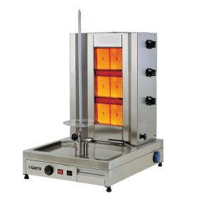 SARO gas kebab / gyros grill -
model TILLA 3