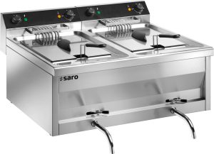 SARO Friteuse Tafelmodel GASTROLINE 9+9V