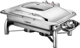 SARO Chafing Dish, 1/1 GN, bakje geschikt voor inductie,
model RAINER