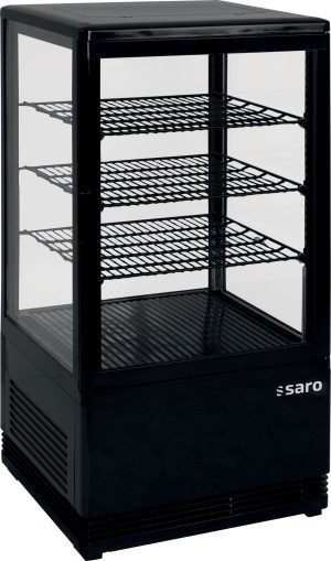 SARO Mini-koelvitrine 70 liter
model SC 70 zwart