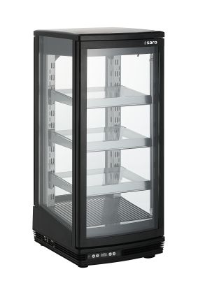 SARO Koelvitrine 
model SC 95, zwart