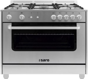 SARO Multifunctioneel gasfornuis met gasoven
model TS95C71X