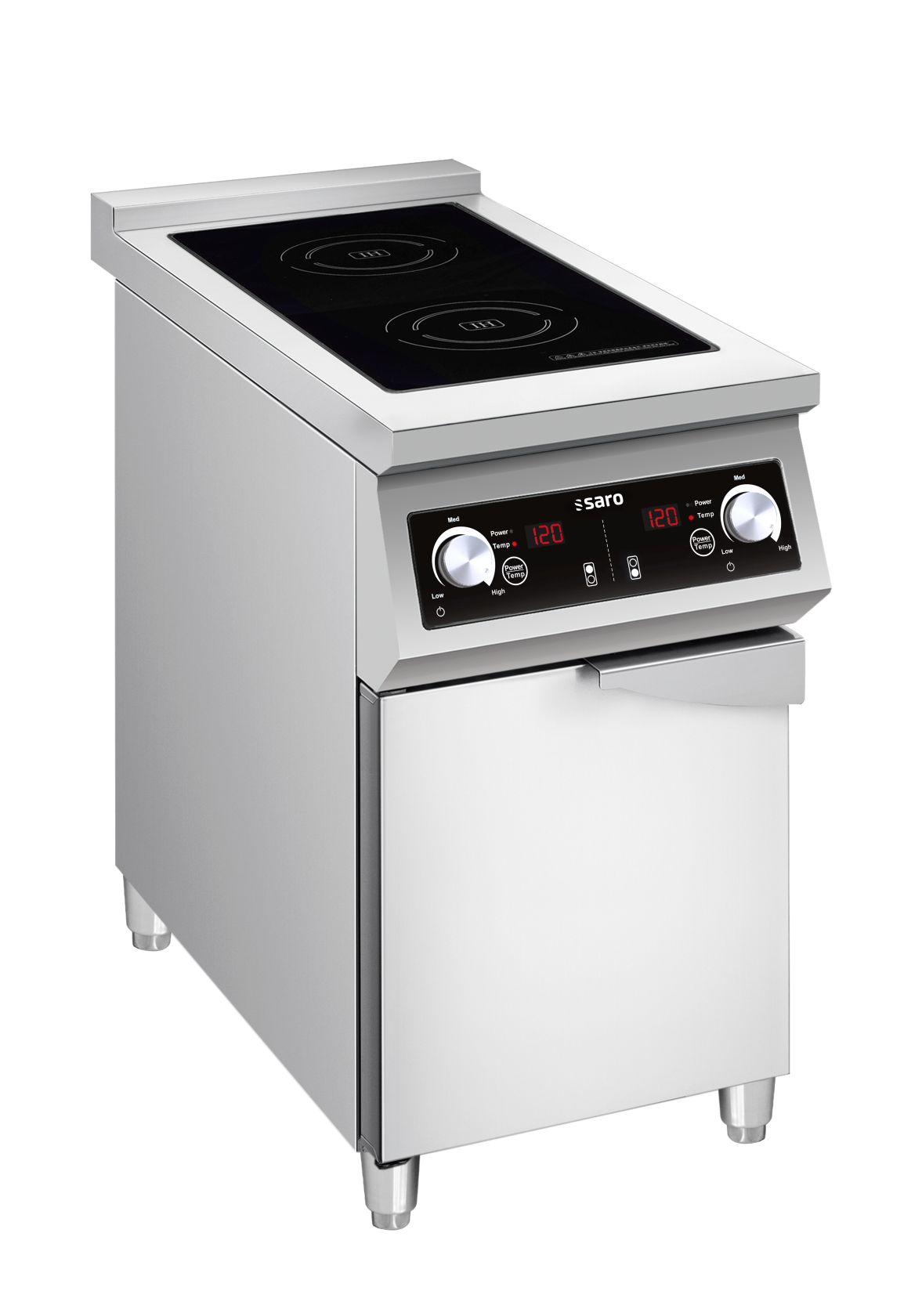 SARO professioneel inductiekooktoestel
model BRONX