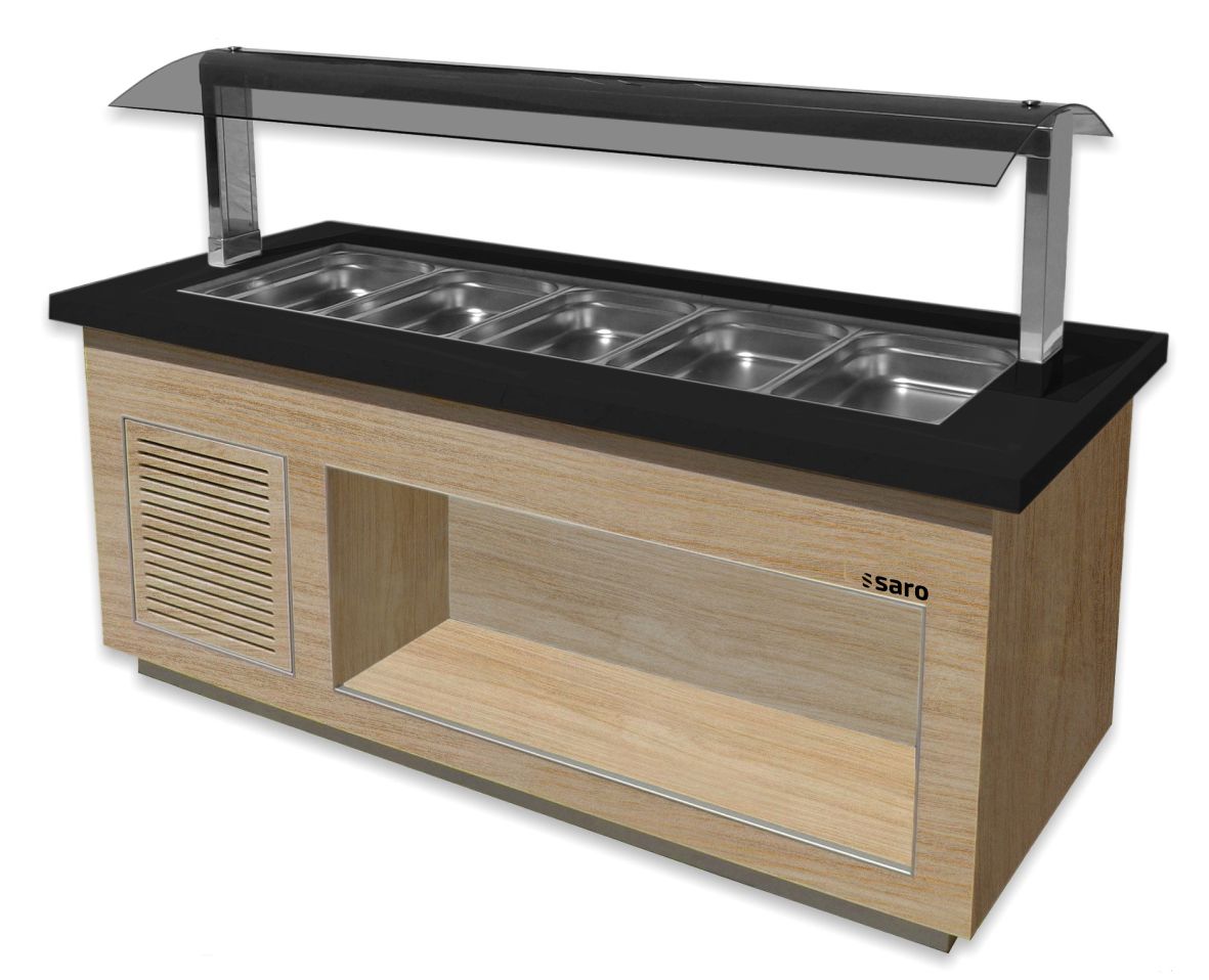 SARO Saladebar
model PREMIUM LINE- SB-K 200 OAK