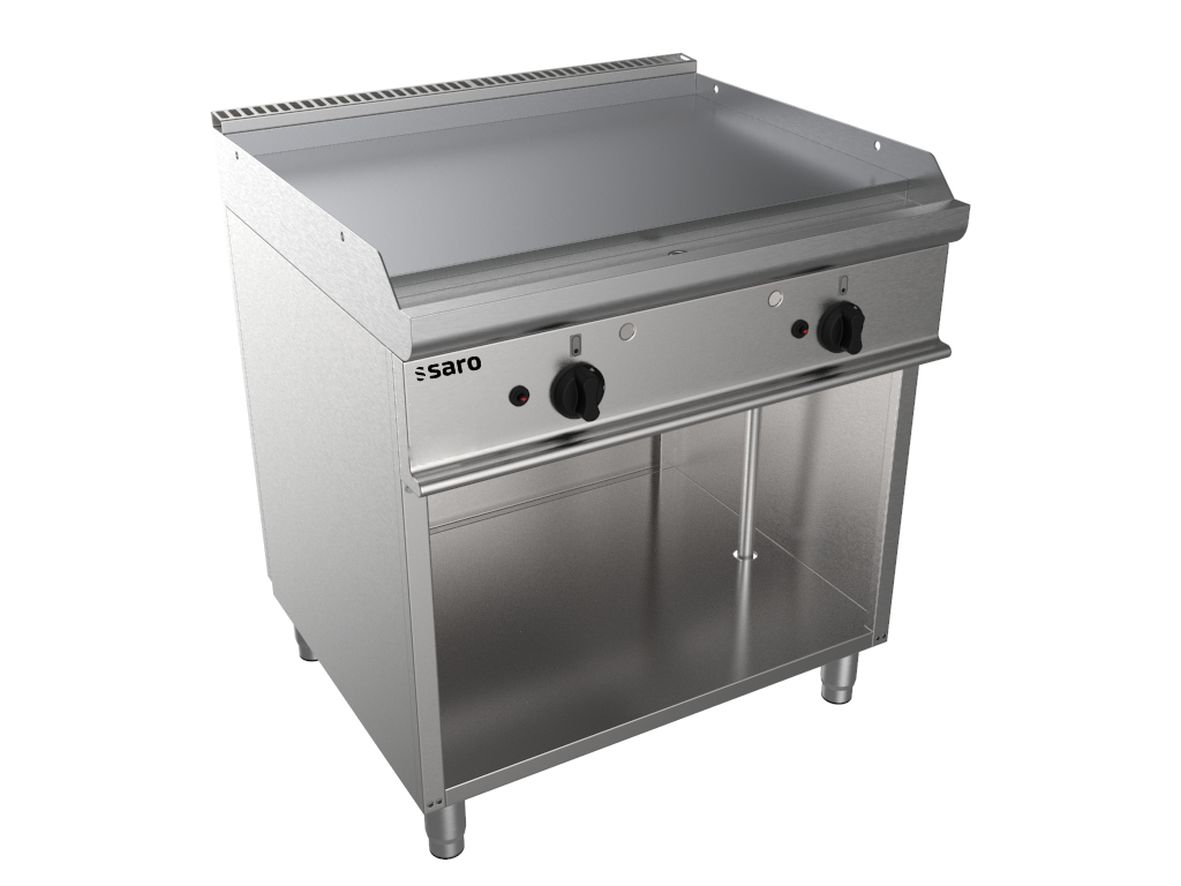 SARO Gasgrillplaat met open onderstel modell E7/KTG2BAL