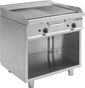 SARO Gasgrillplaat met open onderstel modell E7/KTG2BAM