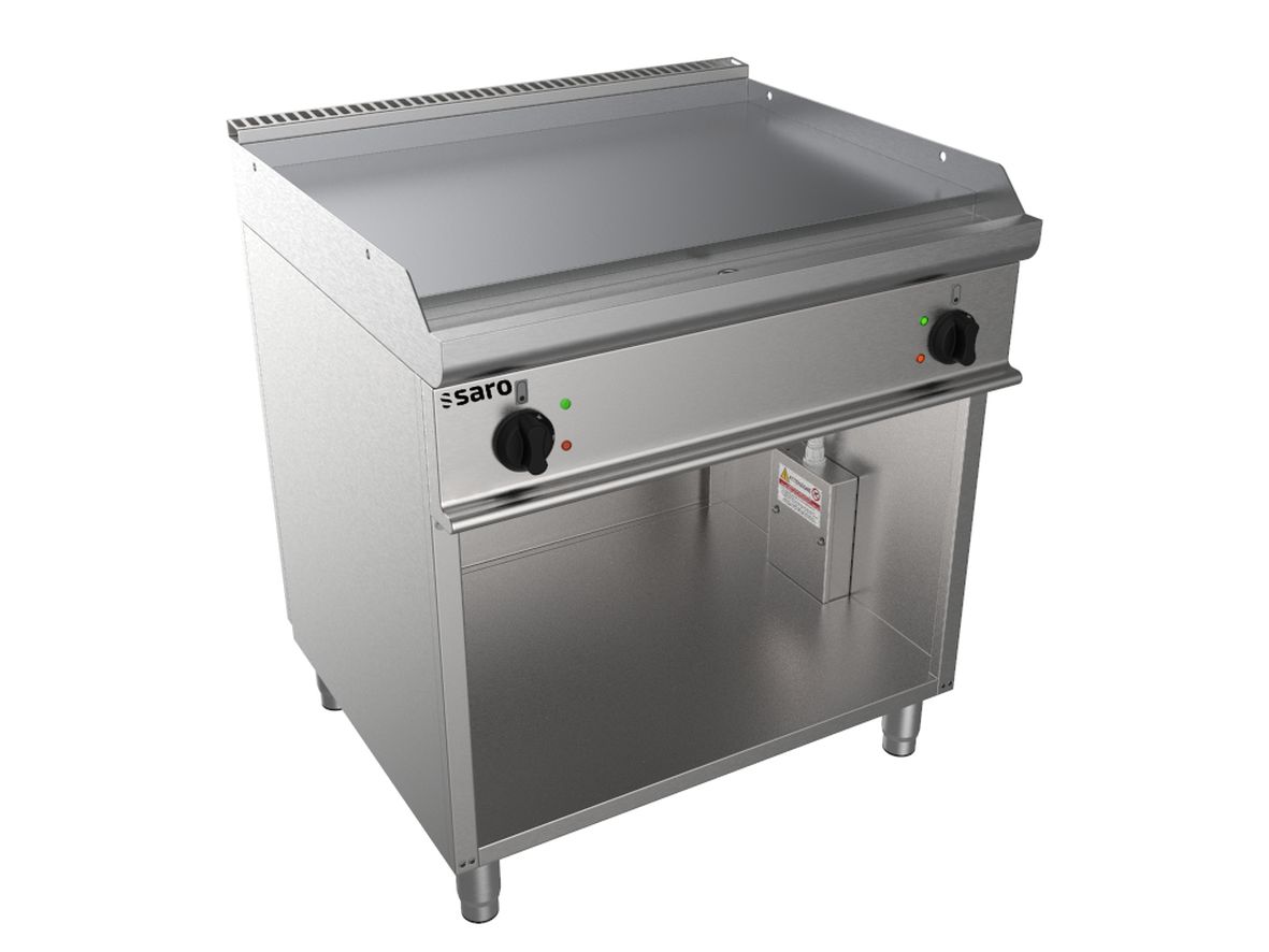 SARO Electrische grillplaat met open onderstel modell E7/KTE2BAL