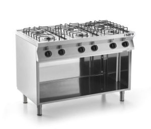 SARO Fast-Serie gasfornuis modell F7/FUG6BA