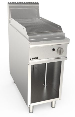SARO Gasgrillplaat met open onderstel -
model LQ / FTG2BAR