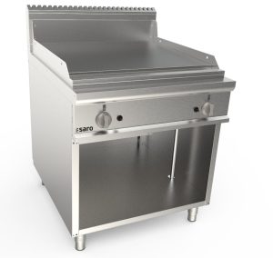 SARO Gasgrillplaat met open onderstel -
model LQ / FTG4BAL