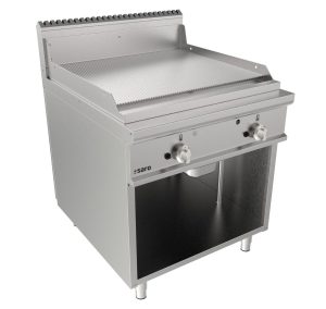 SARO Gasgrillplaat met open onderstel -
model LQ / FTG4BAR