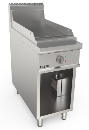 SARO Elektrische bakplaat met open onderstel -
model LQ / FTE2BAL