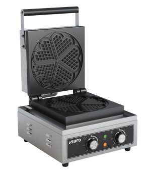 SARO Wafelijzer hartvorm-
model ILONA