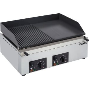 SARO Electrische grillplaat (gegroefd+glad)
model GPK 610