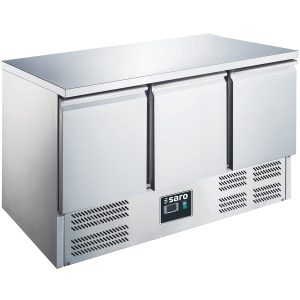 SARO Gekoelde werkbank met 3 deures,
model ES 903 S/S TOP