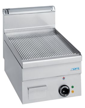 SARO Elektrische Grillplaat Geribbeld Tafelmodel 400x600
model EFT46R