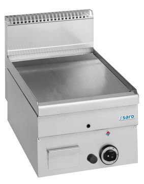 SARO Gas Grillplaat Glad Tafelmodel 400x600
model GFT46L