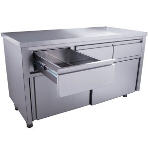 Roestvrijstalen wandkasten / schuifdeurkasten / verwarmde kasten