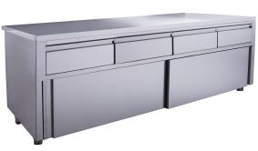 SARO Schuifdeurkast - 4 lades 1800X700mm