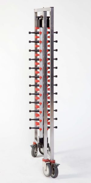 SARO Bordstapelaar Plate-Mate
model PM 48 INKLAPBAAR