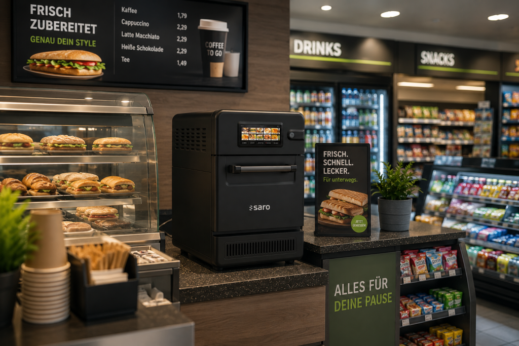 FlashCook hogesnelheidsoven in de convenience- en snacksector